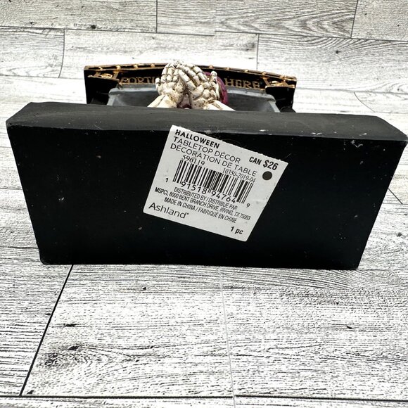 Brand New Ashland Halloween Fortunes Told Here w/Skeleton Tabletop Decor - Picture 5 of 5